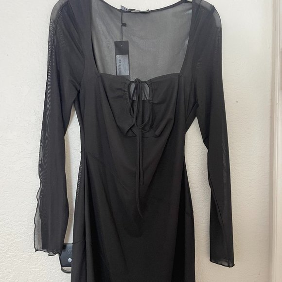 MOTEL ROCKS club mini dress in black - Picture 2 of 4